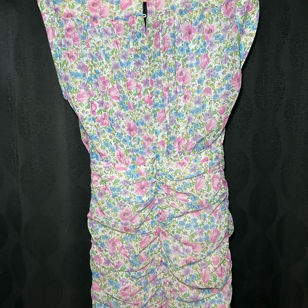 Zara Floral Mini Dress - Picture 8 of 11